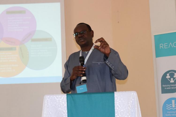 Prof. Daniel Olago, Research Director at the Institute for Climate Change and Adaptation at the University of Nairobi