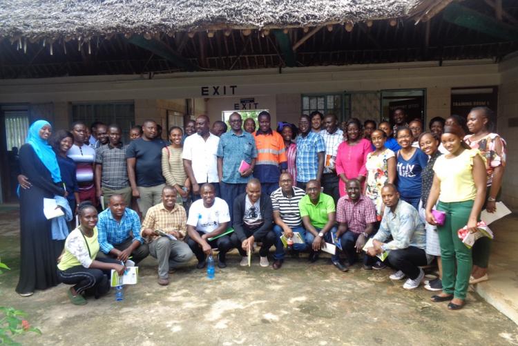 ICCA Postgraduate fieldwork Group at kwale county