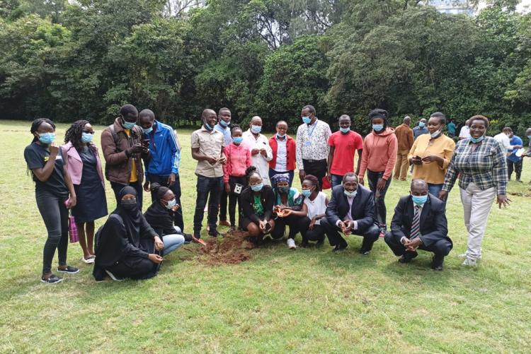 CBPS Annual Tree planting day group photo