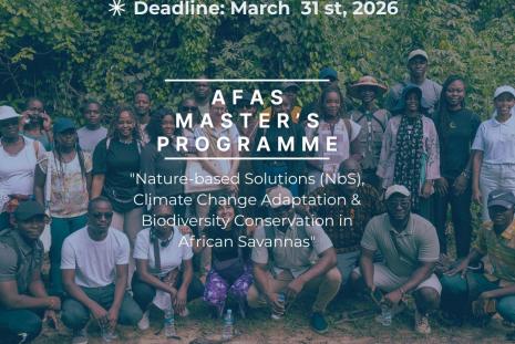 Call for Applications: AFAS Master’s Fellowships 2026